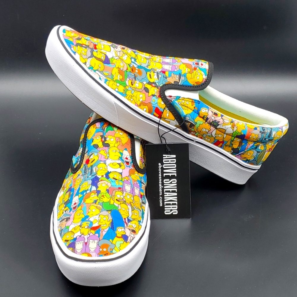 VANS THE SIMPSONS SAMPLE SNEAKERS